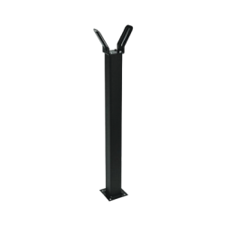 Descansa brazo para plumas de barrera vehicular 