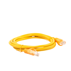 Cable de Parcheo UTP Cat5e - 2.0m. - Amarillo