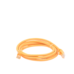 Cable de parcheo UTP Cat6 - 2 m - amarillo