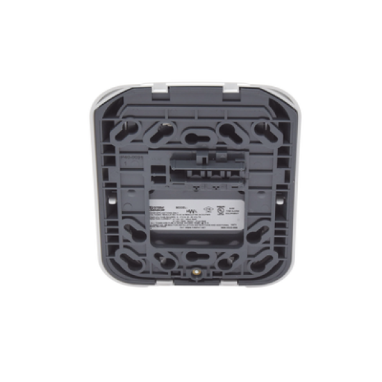 Sirena para Montaje en Pared, 12 a 24 Vcc, Color Blanco, Nuevo Diseño Moderno y Elegante y Menor Consumo de Corriente