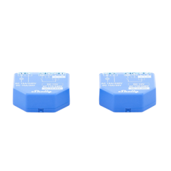 Relevador inalámbrico (par 2 piezas en la caja) inteligente 16A, 110-230 V, compatible con asistente de voz Alexa, Google Home