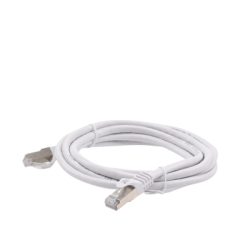 Patch Cord Cat6A 10G blindado  2M ( 6.25 ft ) BLANCO