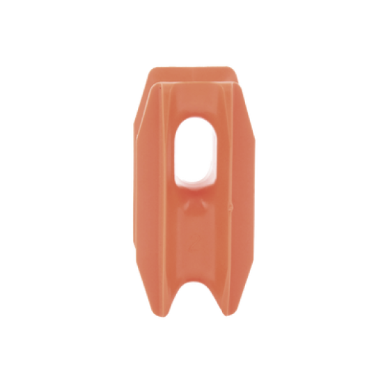 Aislador de color Naranja para postes de esquina de alta Resistencia con Anti UV de uso en cercos eléctricos