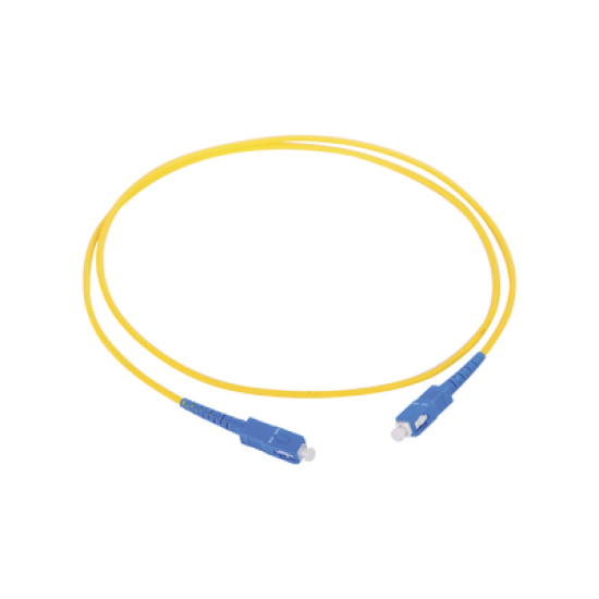 Jumper de Fibra Óptica Monomodo SC/SC Simplex de 1 metro 