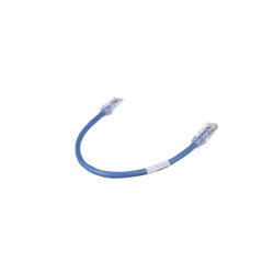 Cable de Parcheo TX6, UTP Cat6, 24 AWG, CM, Color Azul, 1 ft