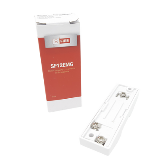 Botón De Pánico / Con leyenda de Emergencia  /Aplicaciones para Paneles de alarma, control de acceso, Videovigilancia/ Fácil Uso