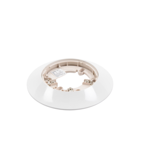 Base de 6 Pulgadas / Para detectores Notifier, Farenhyt, Silent Knight y Fire-Lite / Color Blanco