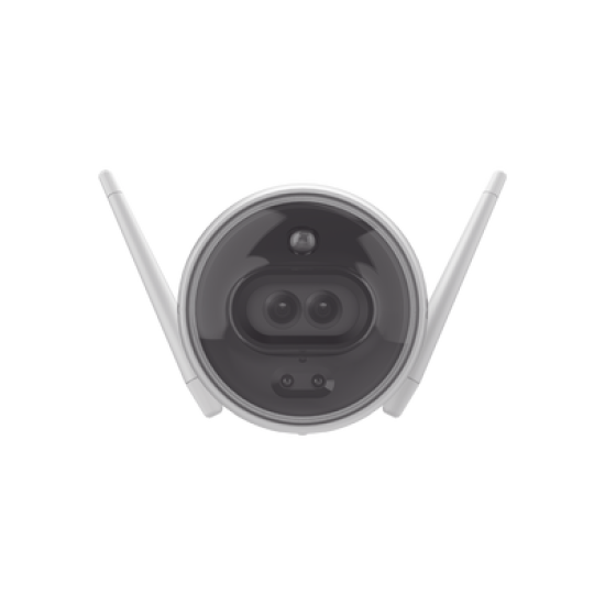 Bala IP 2 Megapíxel / Wi-Fi  / Doble Lente / COLORES EN OSCURIDAD / Deteccion de Personas o Vehículos  / Cruce de Línea / Intrusión a un área / Audio de dos vías / Luz Estroboscópica / Sirena / MicroSD