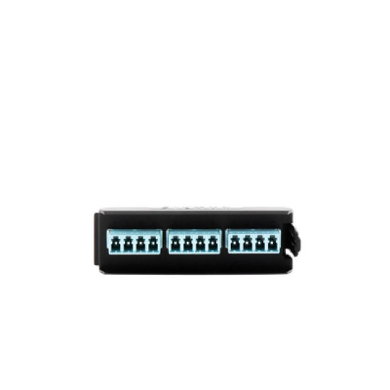 Placa Ciega, Color Negro, Compatible con Distribuidores de Fibra óptica LightVerse Core, Plus y Pro