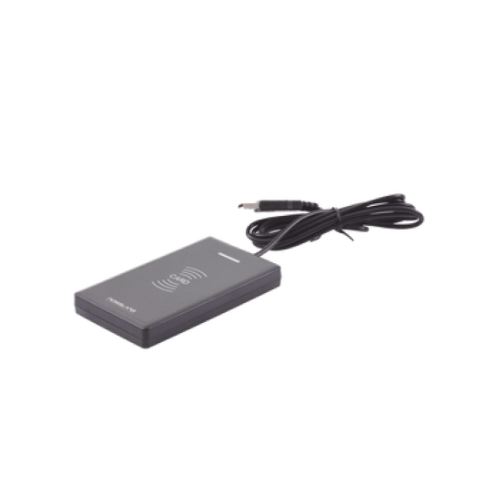 Lector Enrolador de Escritorio para tarjetas de Proximidad ROSSLARE (MIFARE 13.56 MHZ), Compatible con AXTRAXNG y  AXTRAXPRO