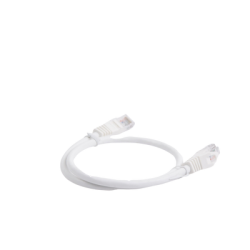 Cable de parcheo UTP Cat6 - 0.5 m - blanco