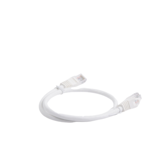 Cable de parcheo UTP Cat6 - 0.5 m - blanco