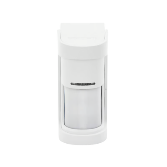 Detector de Movimiento / 180° de Detección / Panorámico / Cableado, alimentado a baterías / 100% Exterior / Compatible con cualquier panel de alarma/ Serie SHIELD