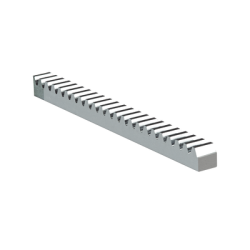 Cremallera de 2 Metros de Longitud / Para Motores con Piñon de Modulo 4 