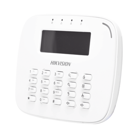 Teclado LCD / Cableado / Compatible con el Panel Hibrido Hikvision DS-PHA64-W4P y DS-PHA64-W4P2