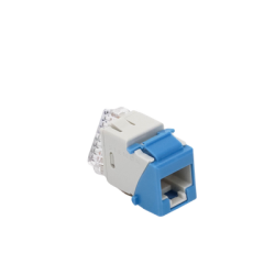 Jack UltraMAX Cat5e, UTP, Tipo Keystone, Color Azul, Punch Down