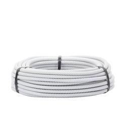 Tuberia flexible (Vaina) diflex, PVC Auto-extinguible, de 10 mm, rollo de 30 m