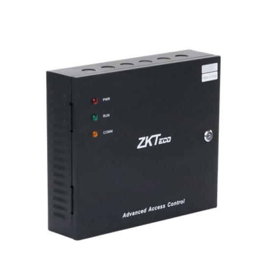 Controlador de Acceso / 2 PUERTAS / Biometría Integrada / Hasta 3,000 Huellas / 30,000 Tarjetas / Incluye Gabinete y Fuente de Alimentación 12Vcc/5A