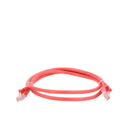 Cable de parcheo UTP Cat6 - 1 m - rojo