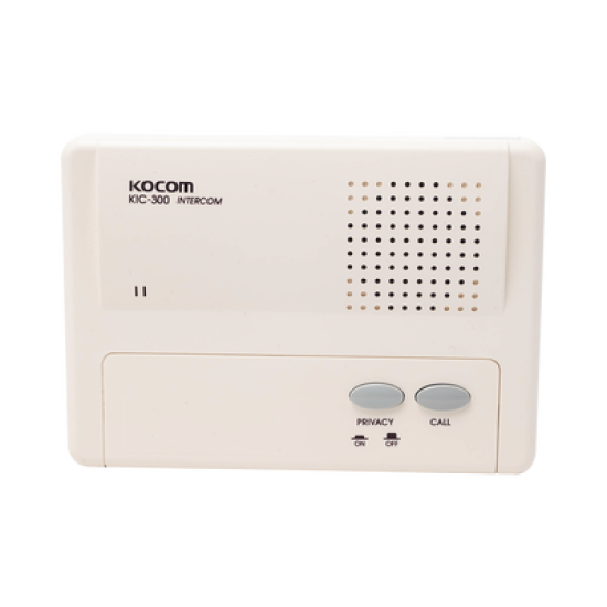 Extensión para sistema de intercomunicadores KIC-301, KIC-304 and KIC-308 