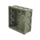  Caja Cuadrada  de 1/2
