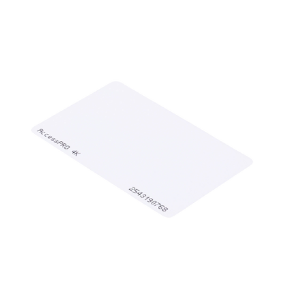 Tarjeta MIFARE Classic / Tipo ISO Card / Memoria 4Kb / Imprimible / Frecuencia 13.56 Mhz