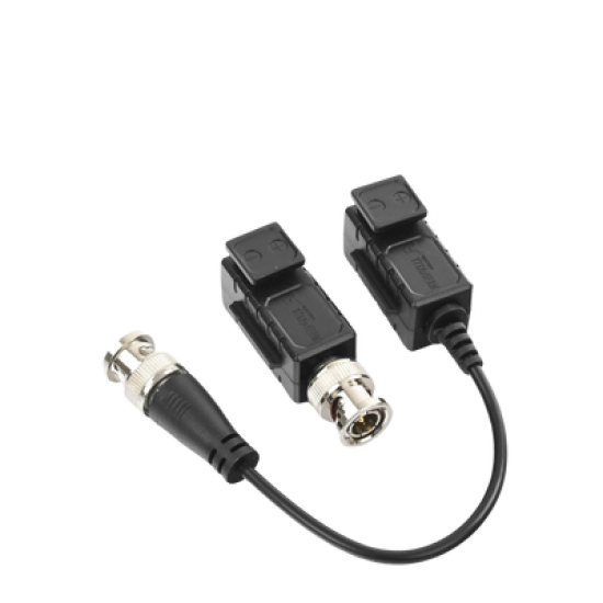 Kit de Transceptores (Baluns) con Terminal PUSH SUPERIOR, Resolución 4K , Cable flexible COAXIAL Blindado / COAXITRON / AUDIO POR COAXITRON / Menu OSD /Conector 100% COBRE / protección TVS, Calidad PREMIUM