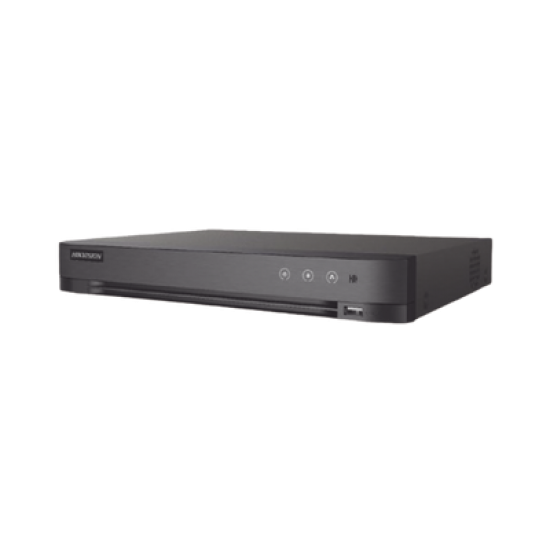 DVR 8 Canales TURBOHD + 4 Canales IP / 5 Megapixel Lite - 3K Lite / Audio de Dos Vías por Coaxitron / Reconocimiento Facial / ACUSENSE (Evista falsas alarmas) / 1 Bahía de Disco Duro / Salida de Video en Full HD