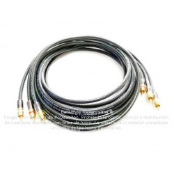 Cable Digital AV RCA para Video Compuesto + Audio R/L de 1.8 m