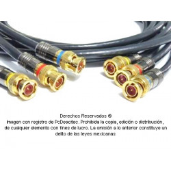 Cable Digital BNC de 1.8 m 3 vías