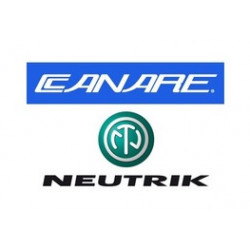 Cable Canare TS 1/4 (6.3 mm) a XLR Macho Neutrik en oro grado estudio de 5 m