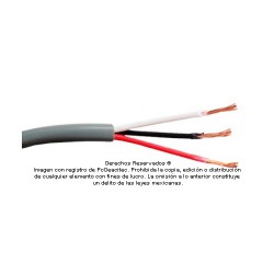 Cable Belden 3x22 AWG 5501UE para control, voz y datos, venta por metro