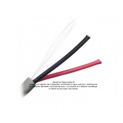 Cable Belden 2x18 AWG 5300UE multifilar para control, voz y datos, venta por metro
