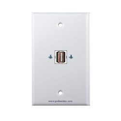 Placa Tapa USB 2.0 en ABS