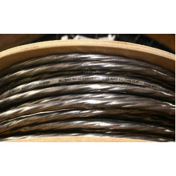 Twinax 150Ω, 1 Pair 22AWG (19x34) Tinned Copper, Foam FEP Insulation, Overall Duofoil Shield, FEP Jacket, CMP, bobina 305 m