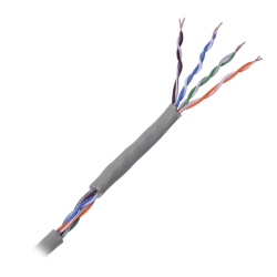 Cable Belden Cat5e, 24 AWG, color Gris, UL, videovigilancia y redes, venta por metro