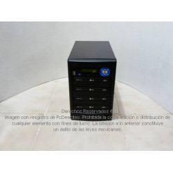 Duplicadora Helios 4 DVD, puerto USB 2.0 frontal