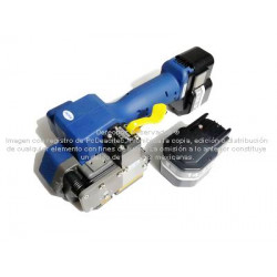 Flejadora Portátil Semi Automática, fleje PET y PP, 2 baterías y cargador