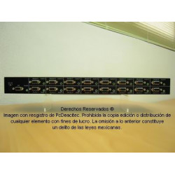 Video Splitter 1X16 alta resolución, audio integrado, hasta 60 m