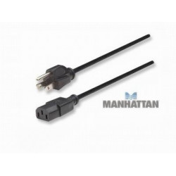 Cable eléctrico de energía para PC o monitor 1.8 m