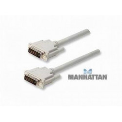 Cable DVI-D macho a DVI-D macho dual digital (24+1 pin) de 3 m