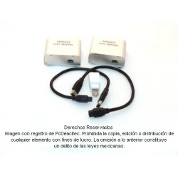 Extensor FireWire hasta 75 m vía Cat5e, Cat6, UTP, STP  