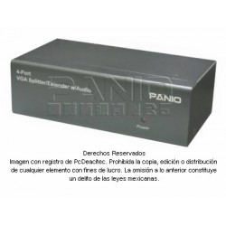 VGA Video Splitter 1X4, con audio integrado