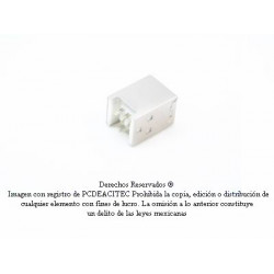 Conector USB hembra tipo B para armar, soldable