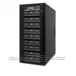 Duplicadora BluRay Spartan 9 bahias con disco duro y conexión USB 