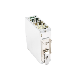 Fuente de poder industrial de 120 W, salida 24 Vcc, entrada 90~264 VCA, para montaje en riel DIN, 