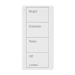 Control remoto inalambrico PICO, con escenas predefinidas para espacio en sala..