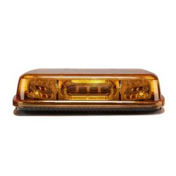 Mini Barra con 18 Poderosos LEDs, Color Ámbar Con Montaje Magnetico