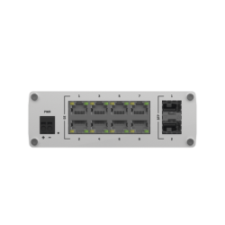 Switch Industrial No-Administrable 8 puertos Gigabit, 2 SFP 1G