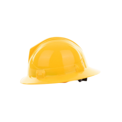 Casco de Seguridad Tipo ala Ancha / Color Amarillo